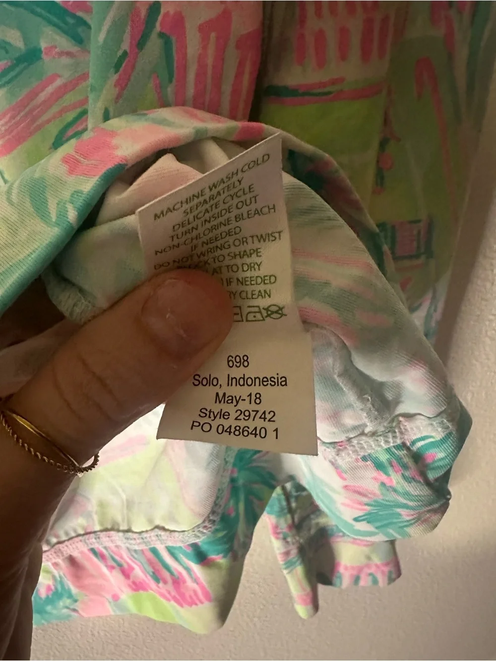 Lilly Pulitzer S Luxlectic Jacket Meryl Perfect Match Zip Up hadlee jacket 29742 - Picture 4 of 7